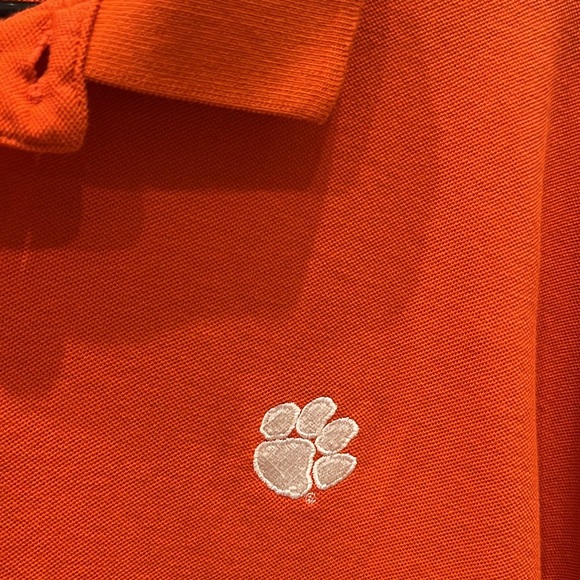 Clemson Tigers University Oxford American Veri Cool Polo Shirt Size XL Pique - Picture 3 of 7